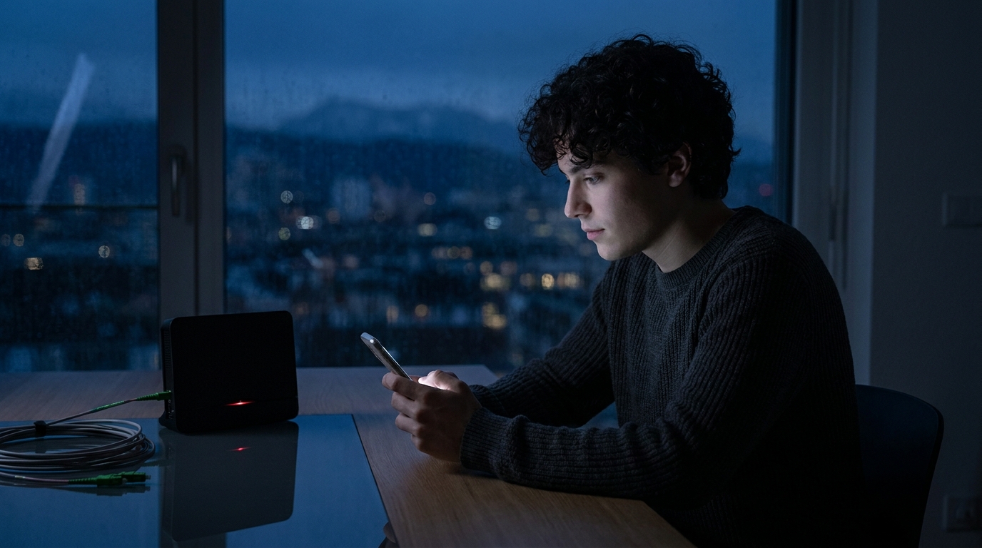 Swisscom, Sunrise ou Salt : quel est le meilleur abonnement fibre pour la maison à moins de 50 CHF/mois ?